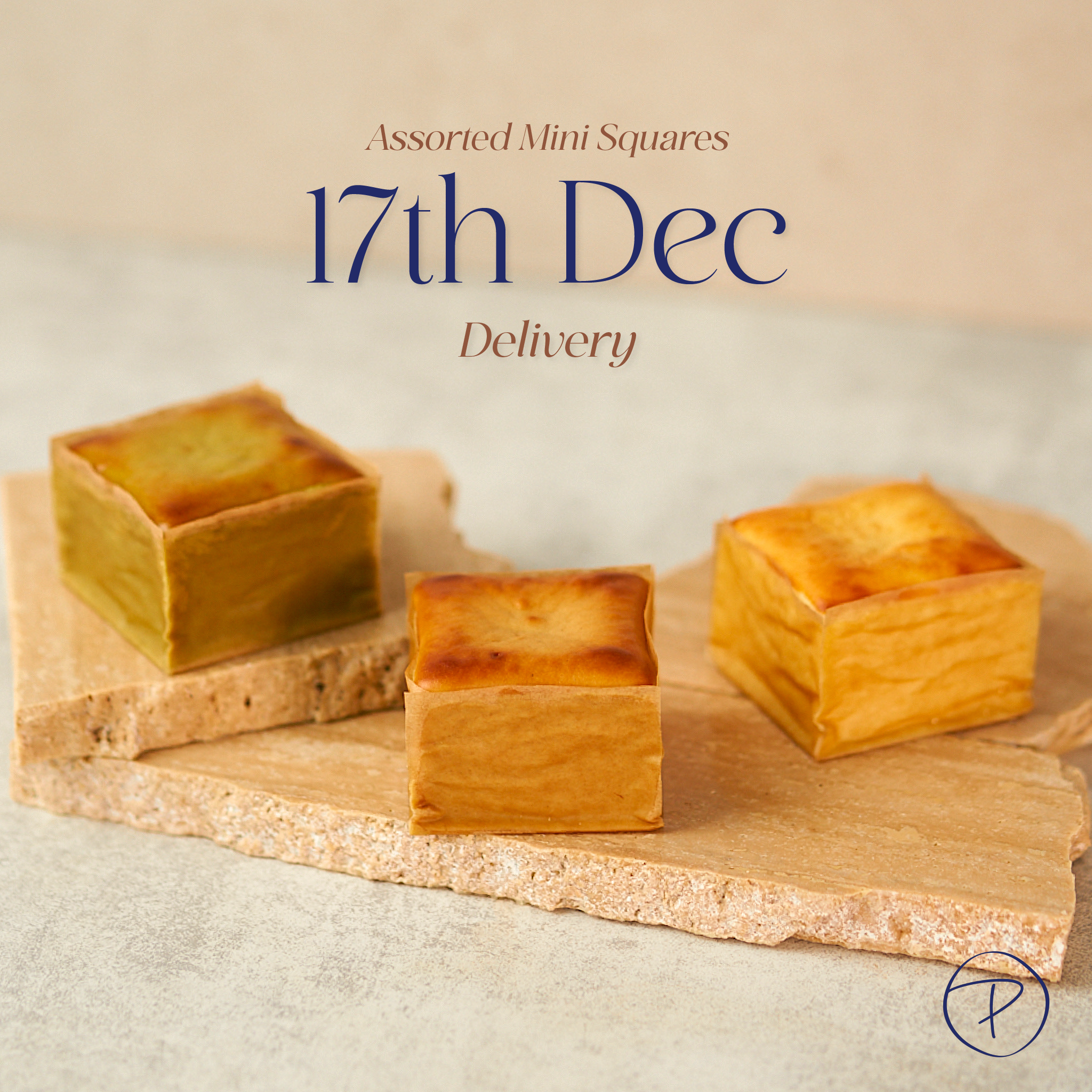 Mini Squares - 17th December 2023 Slot (With Delivery)