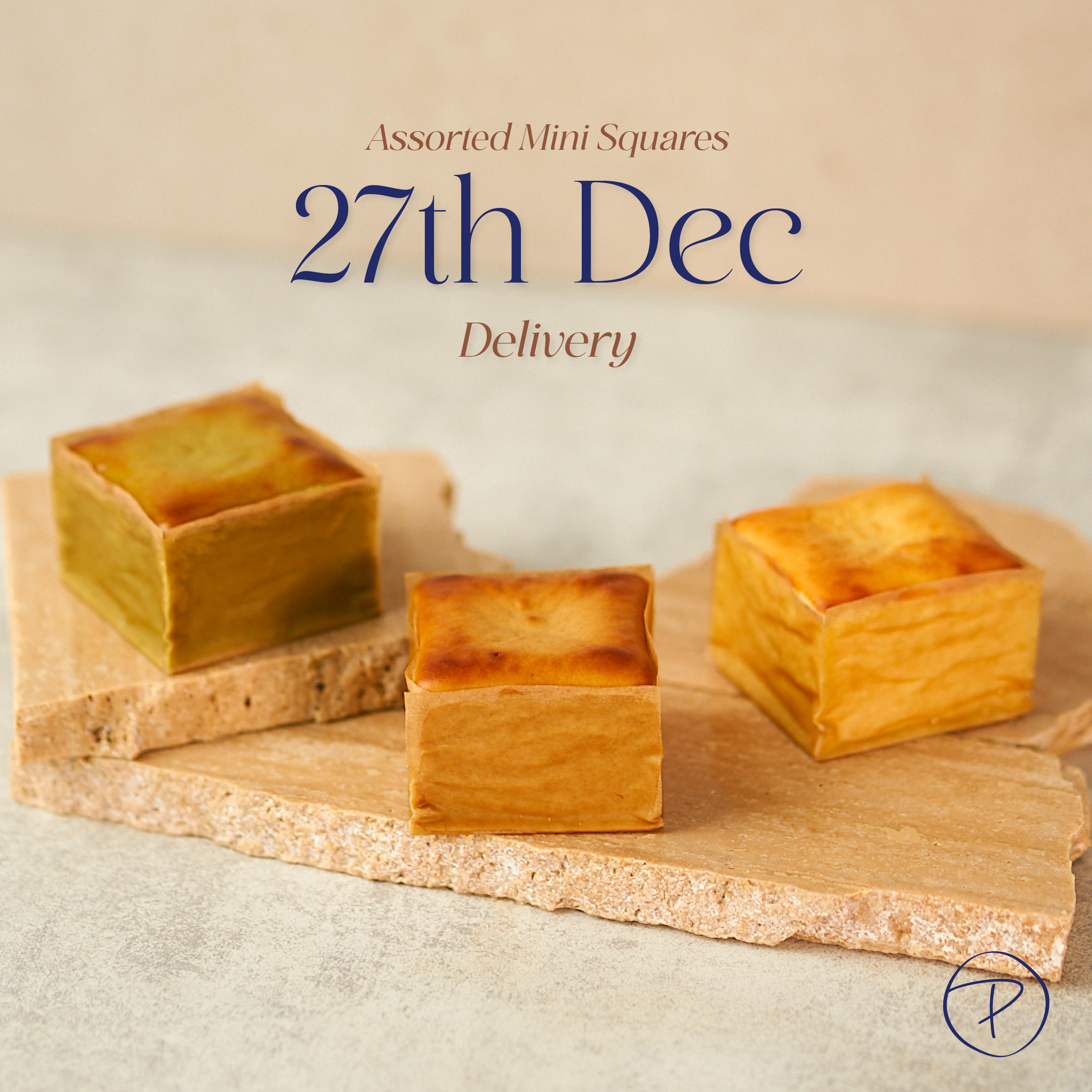 Mini Squares - 27th December 2023 Slot (With Delivery)