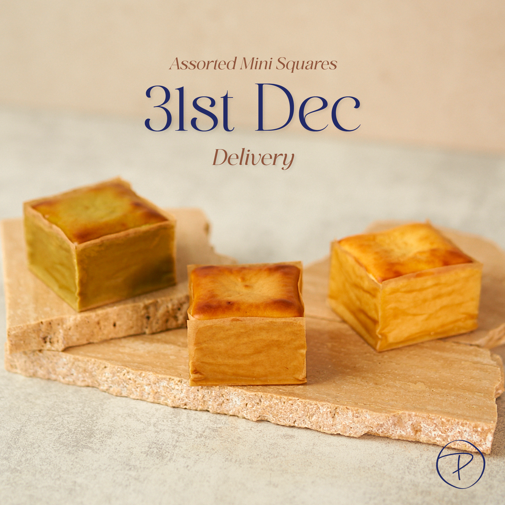 Mini Squares - 31st December 2023 Slot (With Delivery)